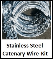 Stainless Steel Catenary Wire Kit